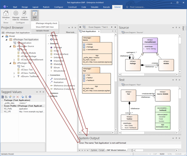 Model-Validitiy-Enterprise-Architect