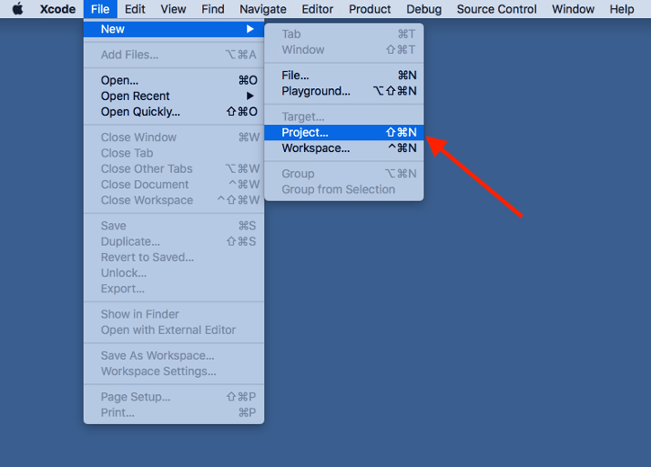 1-XCode-New-Project