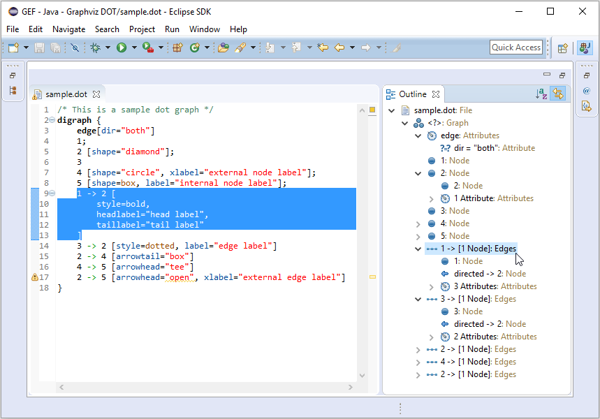 editing-graphviz-dot-files-with-the-gef-dot-editor